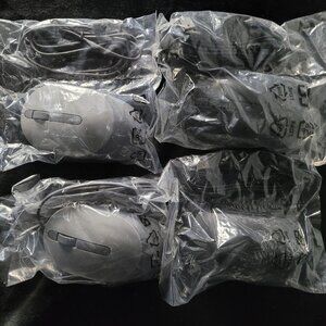 Lot of 4 DELL Optical USB Wired scroll Mouse Mice PC 3 button
